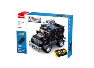 Sluban Policejní terénní vozidlo Tiger na dálkové ovládání M38-B1156