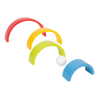small foot Dřevěné hračky motorická duha