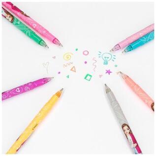 Sada osmi třpytivých rollerů Top Model Hayden