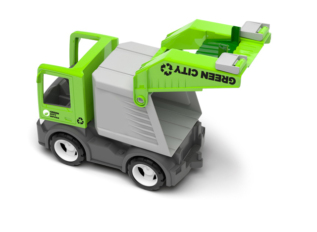 ECO MultiGO City 2+1 - Igráček, popelářské auto, popelnice
