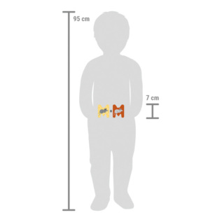 small foot Dřevěné písmeno M