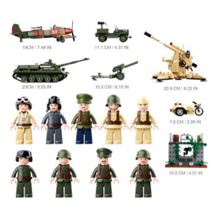 Sluban WWII M38-B0697 Bitva u Kurska