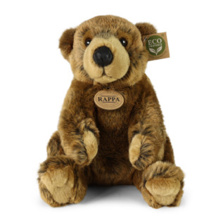 Plyšový medvěd hnědý 25 cm ECO-FRIENDLY
