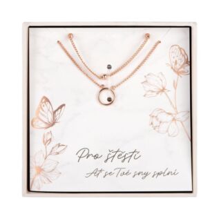 Dvojitý náhrdelník - Pro štěstí