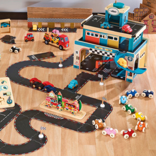 Vilac Nasazování na tyč Autíčka City Ingela P. Arrhenius