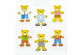 Dřevěné oblékání - medvídek