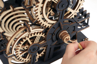 RoboTime 3D mechanická skládačka kuličkové dráhy Město překážek