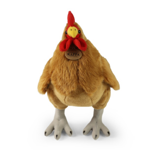 Plyšový kohout stojící 34 cm ECO-FRIENDLY