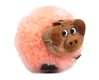 2Kids Toys Dřevěná magnetka velká pompon Prase