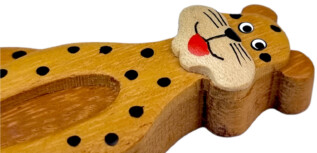 2Kids Toys Dřevěná magnetka velká Leopard