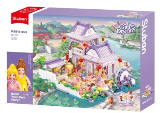 Sluban Girls Dream M38-B1078 Čajovna s okrasnou zahradou