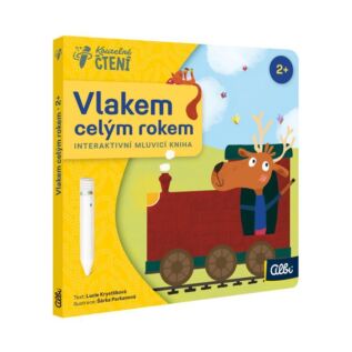 Albi kniha Leporelo Vlakem celým rokem Kouzelné čtení
