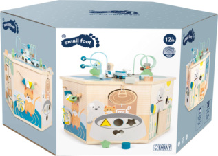small foot Motorická interaktivní kostka Pets XXL