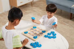 Dřevěná paměťová hra