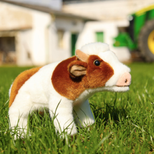 Plyšová kráva 23 cm ECO-FRIENDLY