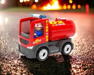 ECO MultiGO Fire - Cisterna s hasičem - auto s Igráčkem