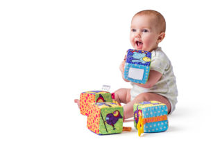 Textilní kostky NINY