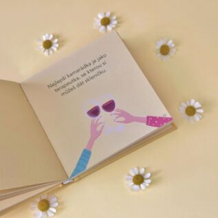 Minikniha - Pro kamarádku