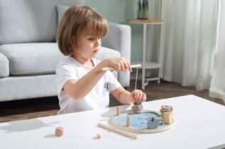 Dřevěné rybaření