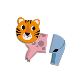 Vilac Dřevěné magnetky Legrační zvířátka