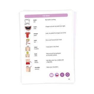 Albi Kniha Anglický obrázkový slovník Kouzelné čtení