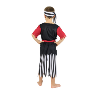 Dětský kostým pirát se šátkem (S)