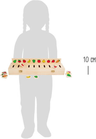 small foot Dřevěná motorická vkládačka třídění