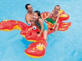 Nafukovací hopsadlo rak 214 x 137 cm