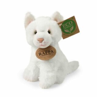 Plyšová kočka 14 cm sedící ECO-FRIENDLY