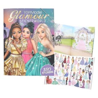 Kreativní sešit Top Model Glamour 150 samolepek