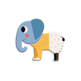 Vilac Dřevěné magnetky Legrační zvířátka