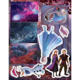 Knížka samolepková FROZEN - Ledové království