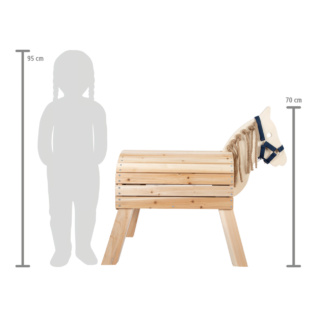 small foot Dřevěný koník kompaktní