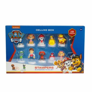 Paw Patrol The Movie: 12 figurek s razítkem - Deluxe Box