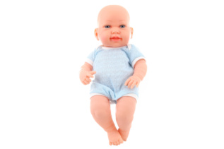 Miminko chlapeček pevné tělo v zavinovačce v dárkovém balení