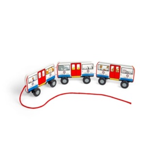 Bigjigs Toys Tahací hračka Londýnské metro