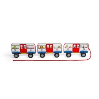 Bigjigs Toys Tahací hračka Londýnské metro