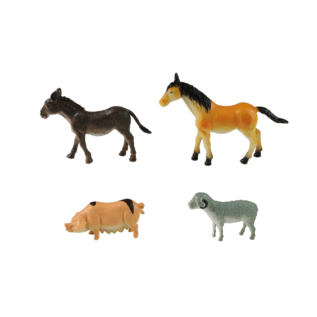 Zvířata domácí 12 ks v sáčku