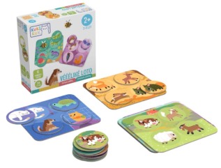 KukiKuk® KukiKuk - Véééliké loto Zvířecí pelíšky