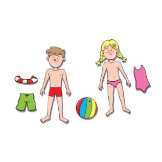 Tvořivé magnetky - Oblékání