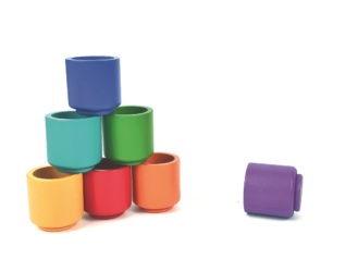 2Kids Toys Duhové panenky s míčky 7 barev