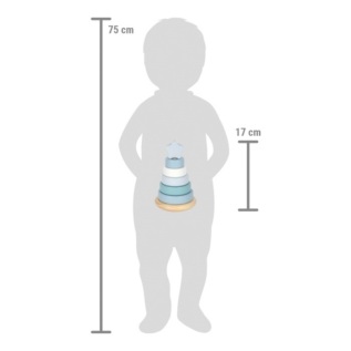 small foot Nasazování na tyč Věž modrá