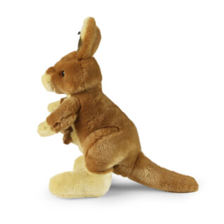 Plyšový klokan s mládětem 37 cm ECO-FRIENDLY