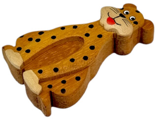 2Kids Toys Dřevěná magnetka velká Leopard