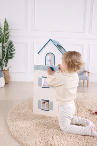 2Kids Toys Domeček pro panenky Barbora s příslušenstvím