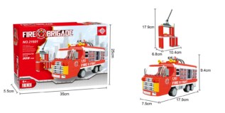 Kompatibilní stavebnice BLOXO hasiči stanice 278 ks