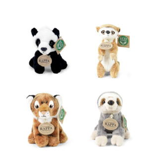 Displej exkluzivní plyš exotická zvířata ECO-FRIENDLY