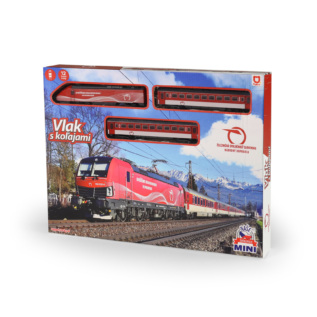 Vlak Železniční Společnost Slovensko Naše železnice MINI na baterie