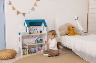 2Kids Toys Domeček pro panenky Barbora s příslušenstvím