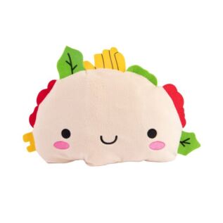 Taco, plyšák, koza, sýr, pizza